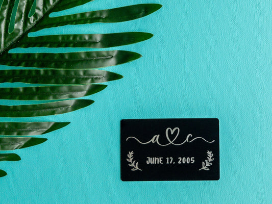 Personalized Metal Card
