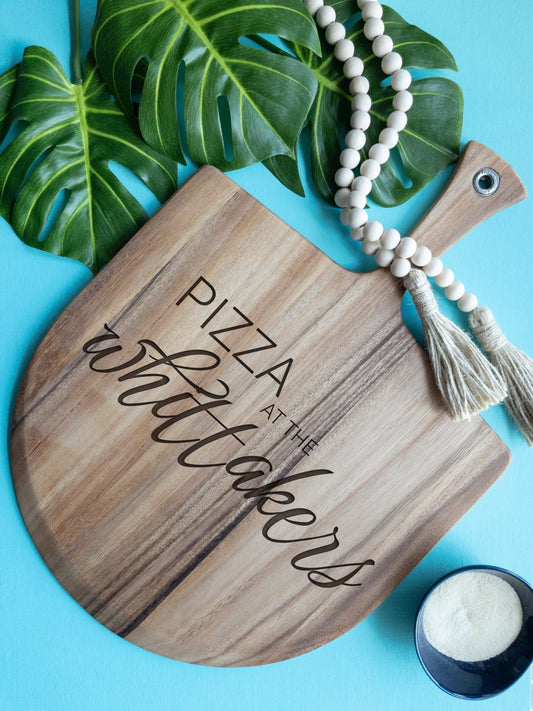 Custom Acacia Wood Pizza Peel