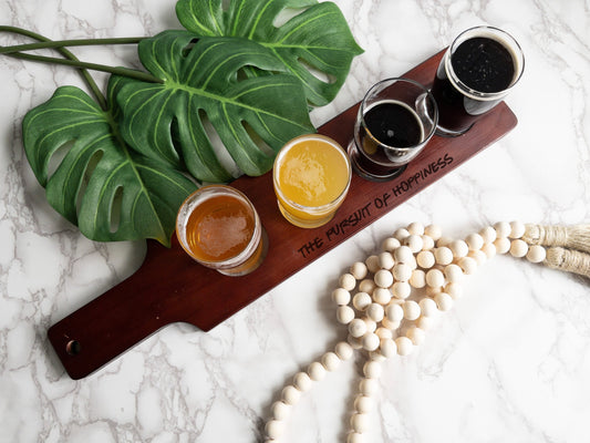 Mahogany Beer Flight